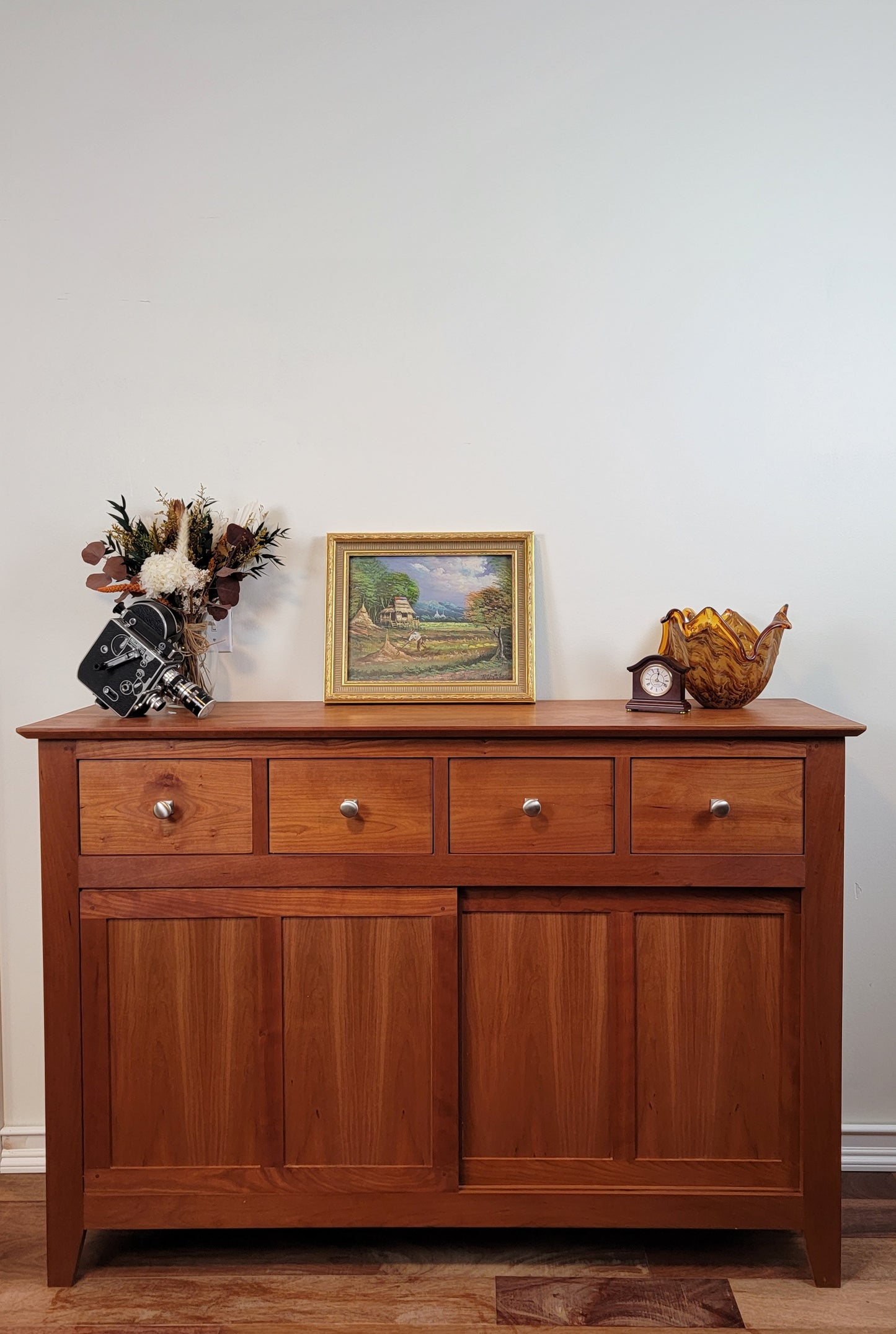 Shoe Cabinet - Cherry wood