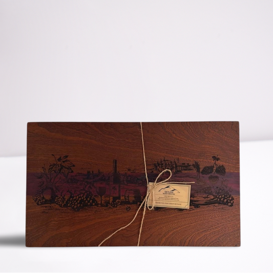 Purple Heart and Sapele Charcuterie Board