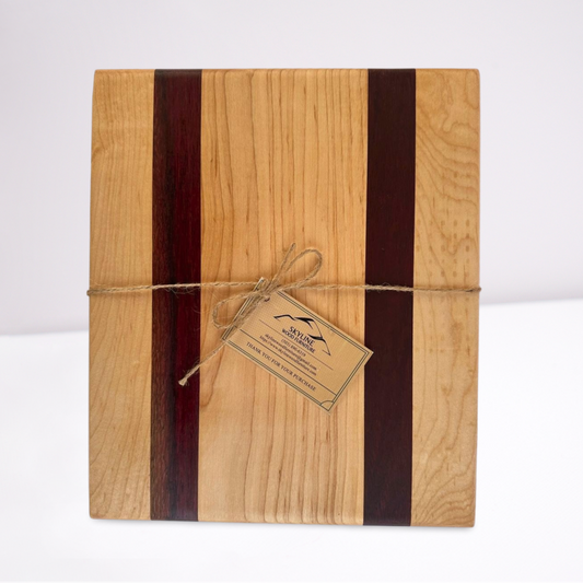 Maple & Purple Heart Cutting Board