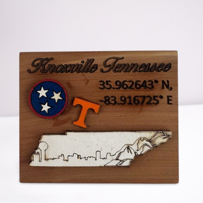 Tennessee Magnet with Stars