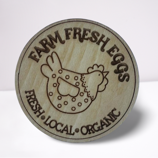 Farm Fresh Eggs Magnet